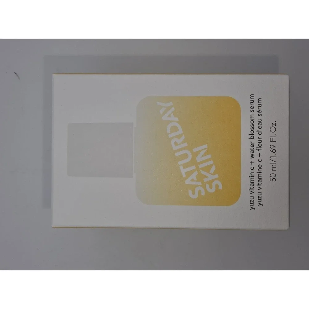Yuzu Vitamin C + Water Blossom Serum Saturday Skin 1.6 Fl Oz Brighten Revive